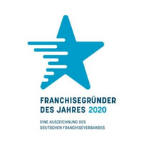 Das Logo für den Franschhund des Jahres 2020.