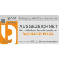 Das Logo für die Welt der Pizza.