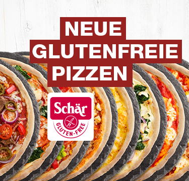 Glutenfreie Pizzen von schaar.