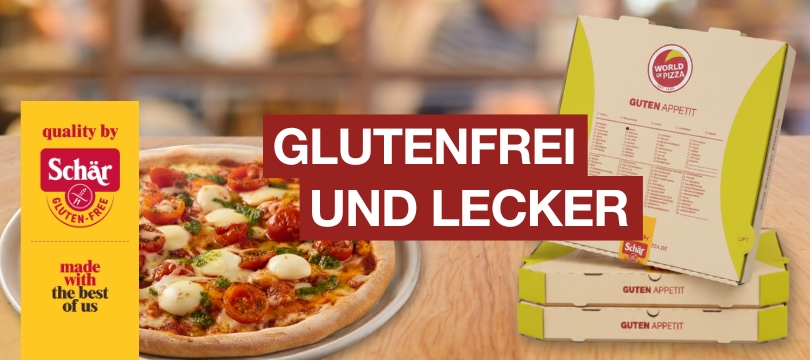 Unsere Glutenfreien Pizzen